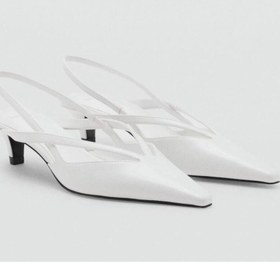 Resim MANGO Kitten topuklu sivri ayakkabı 