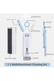 Resim Genel Markalar Klavye Için 7'si 1 Arada Temizlik Fırçası, Klavye Temizleme Seti, Çok Fonksiyonlu, Bilgisayar Klavy 