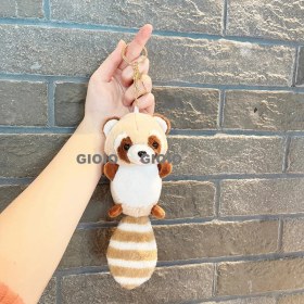 Resim Silver1 Karikatür Küçük Hediye Peluş Bebek Kolye Anahtarlık Çanta Kolye Aksesuarları (Yurt Dışından) 