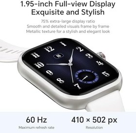 Resim HONOR Choice Erkek Kadın Akıllı Saat, Bluetooth Arama, 1,95 inç Akıllı Saat, SpO2/Kardiyo Kalp Hızı Monitörü, GPS,Aktivite Takipçisi 120 Spor Modu, 5ATM/IP6,12 Gün Bekleme, Android iOS, Siyah 