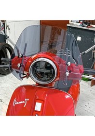 Resim Vespa Modeli - Rks Pride - Sym Fıddle Kısa Tur Camı 