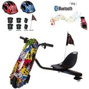 Resim Citymate Drift Car Elektrikli Kaykay Bluetooth Dirift Kar Hoverboard Scooter 