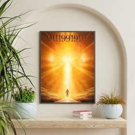 Resim 91119919111 - Aura Dengeleyici Sayı Sekansı - 45x60 
