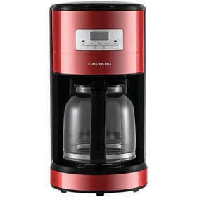 Resim Grundig FK 4112 K Filtre Kahve Makinesi Metalik Kirmizi 