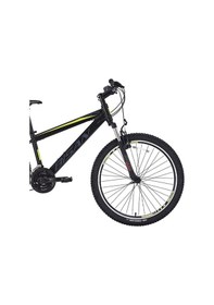 Resim Bisan Cooper Dağ Bisikleti 35 Cm V 26 Jant 21 Vites Mat Siyah Sarı Siyah Sarı 