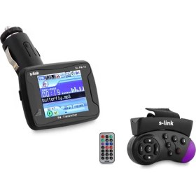 Resim S-Lınk SL-FM18 2gb Ekranlı Fm Transmitter 