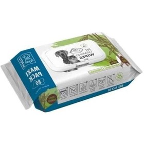 Resim Temizlik Mendili, Kedi Ve Köpekler İçin 80'li Paket 