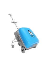 Resim Heybee Luggages Heybee Sevimli Canavar Oturulabilir Mavi Çocuk Valiz Diğer 