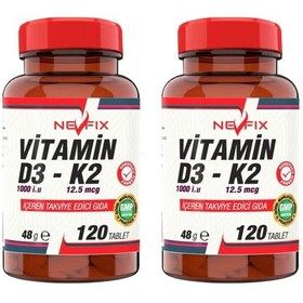 Resim Vitamin D3-k2 120 Tablet 2 Kutu 