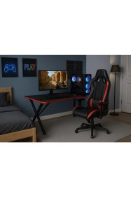 Resim x Metal Ayaklı Oyuncu Masası Gamer Masa 