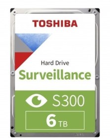 Resim Toshiba 6tb 5400rpm S300 Pro Sata3 256mb 7/24 Hdwt860uzsva 3 Yıl Garanti 