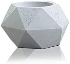 Resim YooSu Square Beton Saksı - Pure payaNM337 