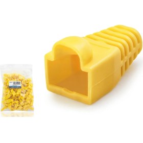 Resim MiraLive RJ45 Konnektör Papuç - 100 Adet Sari / Ekonomik Poşet Paket ND2427 