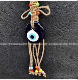 Resim Fatmanın Eli Nazar Boncuk Bahçe Balkon Kapı Duvar Süs Sarkaç 