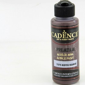 Resim Cadence Akrilik Boya Koyu Kahve 120 ml 