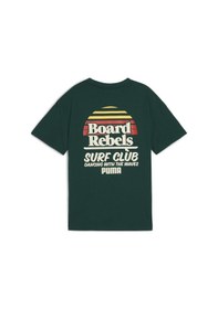 Resim Puma 68515360 Mid90s Graphic Tee Iv Çocuk Spor Tişört Yeşil 