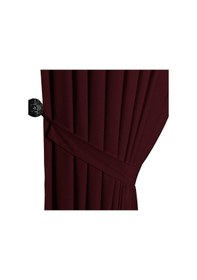 Resim Bordo Ada Fon Perde Normal Pile 1'e 2,5 Pile-bordo Bordo 