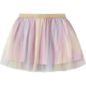 Resim Name It Nmfsoley Tulle Çok Renkli Kız Çocuk Etek Çok Renkli 