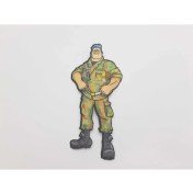 Resim Seçilir " Asker " Logolu 4,5 cm x 10 cm Boyutlarında Arma Yama Patch (1 Adet) 