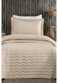 Resim Perla Tek Kişilik Yatak Örtüsü 180x240 Cappucino Cappucino 