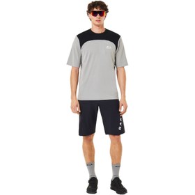 Resim Oakley Free Ride Jersey Erkek Gri Tişört 
