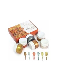 Resim St. Petersburg Sonnet Guaj Boya Seti 6 Renk X 20 Ml. Metalik Renk 