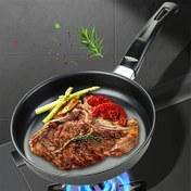 Resim Yapışmaz Tutacaklı Tava, Ev Kullanımı İçin Biftek ve Yumurta Pişirme Seti, Yağsız Tasarım, Paket Kutusu Dahil - Gerçek Ürün Farklı Olabilir 