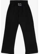 Resim Breeze Kız Çocuk Eşofman Altı Paçası Yırtmaçlı 8-14 Yaş, Siyah 