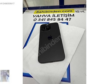 Resim Apple iPhone 15 Pro Max İkinci El TR | 256 GB | Siyah 