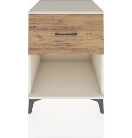Resim Kronos Komodin Tek Çekmeceli 60x59x80 Aytaşı-çam Aytaşı 