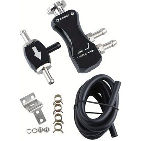 Resim Tongdashop Siyah 1 Adet Evrensel Turboşarj Turbo Boost Kontrol Cihazı Manuel Basınç Regülatörü Aşırı Basınç Emniyet Valfi 