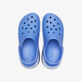 Resim Crocs Classic Mega Crush Kadın Mavi Terlik Düz 207988 Mavi 