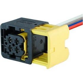 Resim Valf Soketi 4 Pin Kablolu 