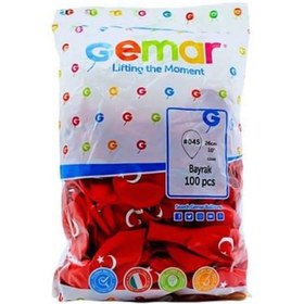 Resim Nessiworld GD-90-045 Bayrak Balon 100 Adet -Dinamik Oyuncak 