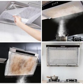 Resim River World 45 cm x 90 cm Duman Önleyen ve Yağ Emen Davlumbaz Kor 