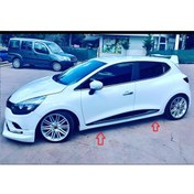 Resim Bodykitartgarage Clio 4 R Uyumlu Marşpiyel Takımı-Fiberglass-Boyasız 