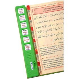 Resim Sesli Yasini Şerif - Rahle Boy - 224 Sayfa - Yeşil Renkli - Ayfa 