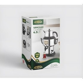 Resim Avesta 4.5 Lt Ev Tipi Klasik Elektrikli Semaver 