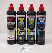 Resim Menzerna 400 2500 3800 Sealing Wax Boya Boruma Seti 250 ML 