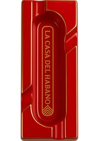 Resim Parmida Kırmızı Küllük La Casa Del Habano Tasarım 