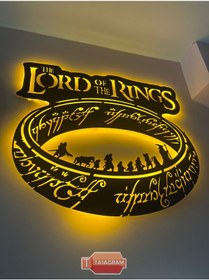 Resim Lord Of The Rings Metal Tablo 