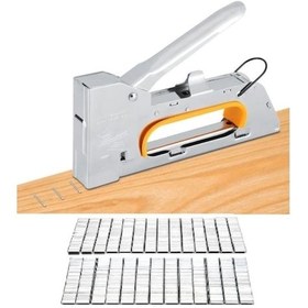 Resim Ark Profesyonel 13/4-6-8 MM Mekanik Zımba Çakma Tabancası 