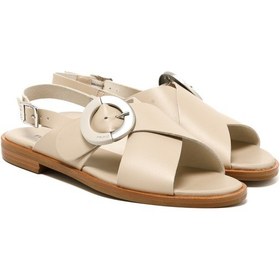 Resim Sandalet Kadın 85p6 Frau London-s Oyster Oyster Krem 