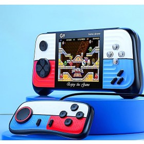 Resim ScHitec G9 Retro 3.0" TV Bağlanan 2. Joystickli Oyun Konsolu Mavi (666 Klasik Oyunlar) 