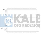 Resim KALE 342625 Klima Radyatoru Kondenser (Kia: Sorento 2.5 Crdi 2002-) 588×426×16 976063E900 (WR534634) 