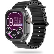 Resim Polosmart PSSW21 2.01" Dokunmatik Ekranlı Akıllı Saat Titreşimli, Mikrofonlu, Adım Sayarlı Siyah 