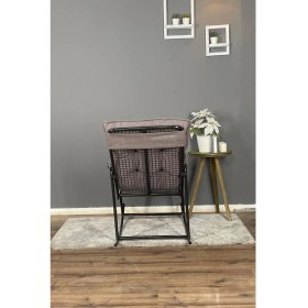 Resim Hmplast Sallanır Sandalye & Dinlenme Koltuğu, Sallanan Sandalye, Tv Koltuğu, Yastıklı Leke Tutmaz Kumaş | Füme 