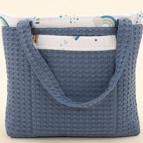Resim Bebek Bakım Çantası - İndigo Havuz - Mavi Gökkuşağı 