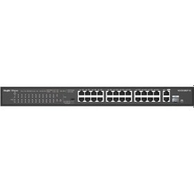 Resim Ruijie-reyee Rg-es126s-lp 24 Port Poe+ 10-100 Mbps + 2 Port 10-100-1000 Mbps Uplink Switch-126791 