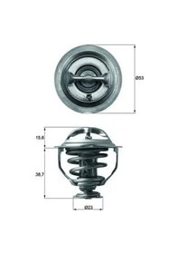 Resim Audi A4 B8 Termostat 1.8 Tfsi 2012-2016 Cjeb Mahle Tx11795d 